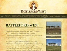 Tablet Screenshot of battlefordwest.ca